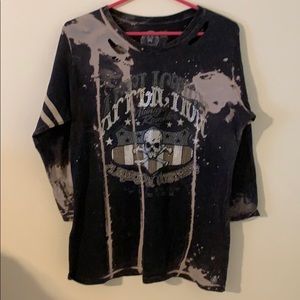 Women’s affliction shirt